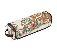 FRODOTGV Happy Easter Hot Cross Buns Organizador 2 en 1 de herramientas para el cabello con alfombrilla de hierro, impermeable, estuche de viaje para planchas planas, alisadores y rizadores, 03, 1