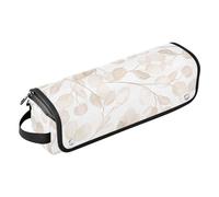 FRODOTGV Hot Hair Tools - Bolsa de viaje para herramientas de pelo con alfombrilla extraíble resistente al calor, patrón floral para alisadores, rizador, secador de pelo