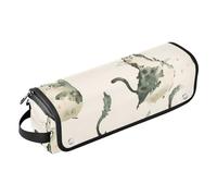FRODOTGV Hot Hair Tools - Bolsa de viaje para mujer con alfombrilla extraíble resistente al calor, bonito Selkirk Rexcats beige para alisadores, rizador, secador de pelo