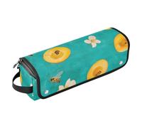 FRODOTGV Hot Hair Tools - Bolsa de viaje para mujer con alfombrilla extraíble resistente al calor, rosa de belleza, color borgoña para alisadores, rizador, secador de pelo, 08, 1 Size