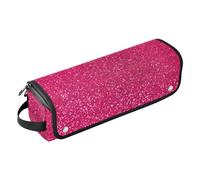 FRODOTGV Hot Hair Tools - Bolsa de viaje portátil para peinar el cabello, organizador de herramientas y tapete resistente al calor para rizador, alisador, secador de pelo, rosa melocotón con