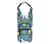 FRODOTGV Polar Bears Moon Star - Bolsa para botella de agua y funda con cremallera aislada, para botellas de 20/24/32/40 onzas