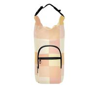 FRODOTGV Portabotellas de oro rosa amarillo cuadrado bolsa aislante ahorro de espacio para botellas de agua, senderismo, soporte para botellas de agua de 20/24/32/40 onzas