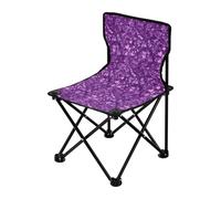 FRODOTGV Sillas de campamento plegables Purple Heart Day War para adultos, mochila ligera, sillas de playa para adultos, incluye bolsa de transporte, sillas de viaje para adultos para césped
