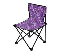 FRODOTGV Sillas de campamento portátiles Purple Heart Day War para adultos, resistentes, ultraligeras, portátiles, con bolsa de transporte, silla de senderismo para senderismo