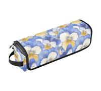 FRODOTGV Skulls - Bolsa de viaje sin costuras para herramientas para el cabello, con almohadilla resistente al calor, bolsas de almacenamiento impermeables para planchas y alisadores, The Garden