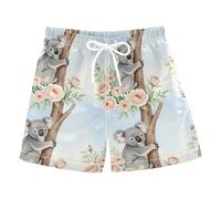 FRODOTGV Traje de baño de una sola pieza de 2 a 12 años, Koala Bloom, 4 años
