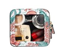 FRODOTGV Underwater World - Neceser con cremallera, transparente, organizador de cosméticos, Underwater World, 1 Size