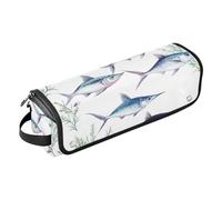 FRODOTGV Unique Dahlia Blue - Funda de viaje para rizador de mujer, extraíble, de doble capa, con alfombrilla resistente al calor para planchas planas y alisadoras, Color08, 1 Size