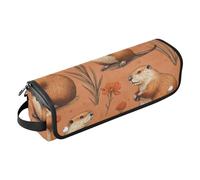 FRODOTGV Western Cowboy Star Dream Catcher Star Tribal Black and Red Hair Tool Travel Bag for Women with Heat Resistant Pad Waterproof Flat Curling Irong Organizador de viaje para planchas planas, 08,