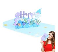 Fröhliche Osterkarte,| Farbbedruckte Weihnachtskarten. Frohe Ostern-Grußkarten Mit Umschlägen Für Die Feiertage -Osterkarten,Pop-Up 3D-Osterkarten -Grußkarte