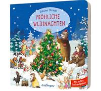 Fröhliche Weihnachten: Kleines Wimmelbuch für Kinder ab 2 Jahren