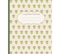 Frog And Mushroom Composition Notebook: Cute Frog Vintage Illustration | Cute Cottagecore Aesthetic Diary | Botanical College Ruled | Kawaii Student ... Wide Ruled For School, Office, College, Work