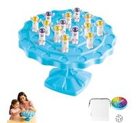 Frog Balance Game,Interactive Desk Toy, Astronaut Balanced Tree,funny frog learning toys,balancearse,toy battle juego de mesa,Two-Player Stacking Battle,Education Tool,50 Piece Set For Kids Adults(B)