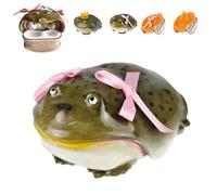 Frog Bluetooth Earbuds Case for AirPods, Cute Frog Design with 3D Cartoon Character Styles Protective Anti-Scratch Hard Cover for Men and Women (Green-B)