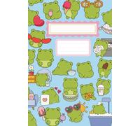Frog Bubblebook: Light Blue Pastel Notebook for Silly Doodles, Random Notes, and Bright Ideas: Funny Kawaii Frog Journal with Matte Softcover and 120 ... Creators, Animal Fans, and Delightful Chaos
