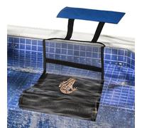 Frog Escape Ramp For Pool - Foldable Oxford Fabric Animal Saver, Bird Blue Mesh Ramp - Heavy Duty Weighted Small Animal Escape, For Swimming Pools & Ponds