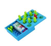 Frog Game - Juego de mesa estratégico para | de lógica Jump in - reflexión para desarrollar habilidades cognitivas - educativo para los niños pequeños a partir de 3 años