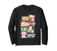 Frog Gamer Gaming Eat Sleep Play Repeat para niños Manga Larga