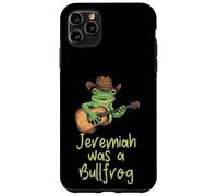 Frog Guitar Jeremiah Was Bullfrog Funny Diciendo Hombres, Mujeres Niños Carcasa para iPhone 11 Pro MAX