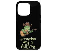 Frog Guitar Jeremiah Was Bullfrog Funny Diciendo Hombres, Mujeres Niños Carcasa para iPhone 13 Pro