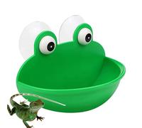 Frog Habitat - Amphibian Climbing platformm, Tree Frog Holder, Aquatic Enclosure Decoration, Resin Resting Perch for Small Creatures | Cute Terrarium Feature for Toad Frogs Vivarium Display