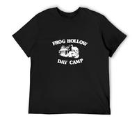 Frog Hollow Day Camp Rock T-Shirt Mens Black Unisex Tees Shirt XXL