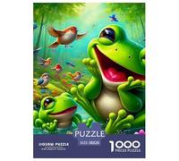Frog Impossible Creative Puzzle Challenge - 1000 Piece Art Entertainment for Adults, Gifts 14+ 38x26cm/1000pcs