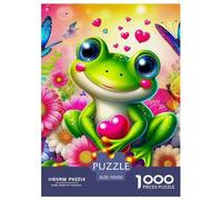 Frog Impossible Puzzle Challenge for Adults - Educational 1000 Piece Artwork, Gifts 14+ 70x50cm/1000pcs