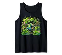 Frog Ivy Fence Escalada Primavera Anfibio Rana Estética Camiseta sin Mangas