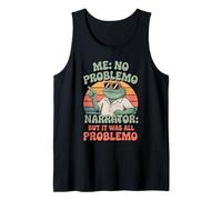Frog Me No Problemo Narrador Pero Todo Fue Problemo Retro Camiseta sin Mangas