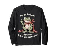 Frog Meme Me No Problemo It Was All Problemo Funny Men Women Manga Larga