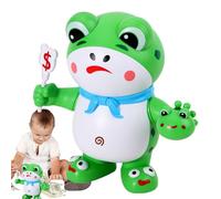 Frog Money Bank - Tarro De Rescate De Monedas De Gran Tamaño, Ramo De Dibujos Animados Ligero Para Niños | Custom Cash Collector, Detentor De Dinero Irrompible Para Niños Niñas, V