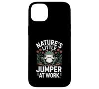 Frog Natures Little Jumper En El Trabajo Carcasa para iPhone 14 Plus