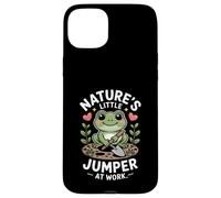 Frog Natures Little Jumper En El Trabajo Carcasa para iPhone 15 Plus