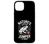 Frog Natures Little Jumper En El Trabajo Carcasa para iPhone 15 Plus
