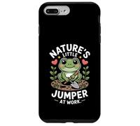 Frog Natures Little Jumper En El Trabajo Carcasa para iPhone 7 Plus/8 Plus