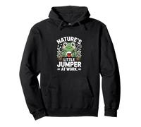 Frog Natures Little Jumper En El Trabajo Sudadera con Capucha