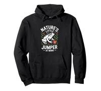 Frog Natures Little Jumper En El Trabajo Sudadera con Capucha