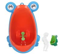 Frog Potty Training Urinal,Cute Portable Frog Shape Pee Trainer for Boys Kids Pee Stand, Large Capacity Children Standing Urinalfor with Funny Aiming Target (Blue)