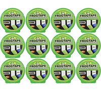 Frog Tape 142476.12 - Cinta adhesiva para pintores (48 mm x 41,1 m, 12 unidades), color verde