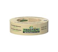 Frog Tape Cinta adhesiva de alta adherencia para pintores exteriores, 36 mm x 55 m, alta adherencia para pintar al aire libre, cinta de pintores para superficies exteriores, madera, metal, PVC y