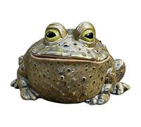Frog Toilet Holder, Tissue Storage Rack, Funny Resin Figure Stand, Decorative Paper Dispenser, for Bathroom Office Living Room Bedroom Counter Shelf Home Desktop Use