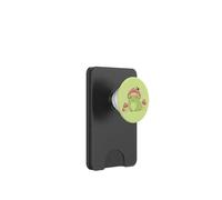 Frog with Mushroom Hat and Snail, Cottagecore Aesthetic PopSockets PopWallet para MagSafe