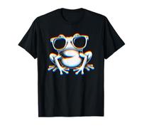 Frog with Sunglasses Electronic Dance EDM Rave Festival Camiseta