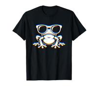 Frog with Sunglasses Electronic Dance EDM Rave Festival Camiseta
