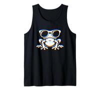 Frog with Sunglasses Electronic Dance EDM Rave Festival Camiseta sin Mangas