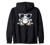 Frog with Sunglasses Electronic Dance EDM Rave Festival Sudadera con Capucha