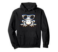 Frog with Sunglasses Electronic Dance EDM Rave Festival Sudadera con Capucha