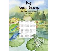 Frog Word Search Fun Facts &100 Puzzles By Job Knight
